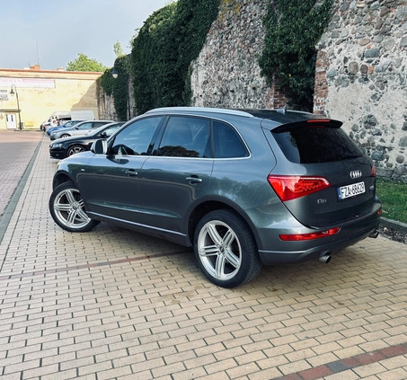 Audi Q5 cena 56000 przebieg: 225000, rok produkcji 2012 z Żary małe 436